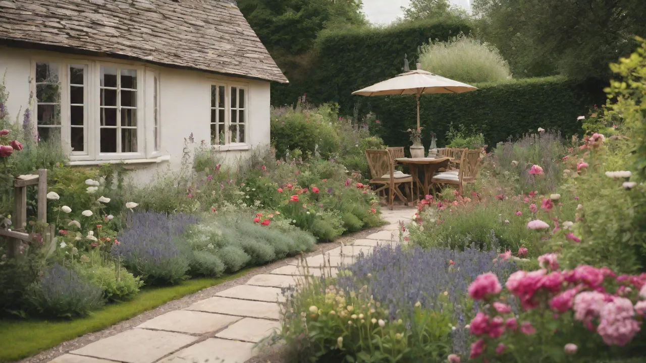Designing a Cottage Garden with a Romantic, Vintage Feel