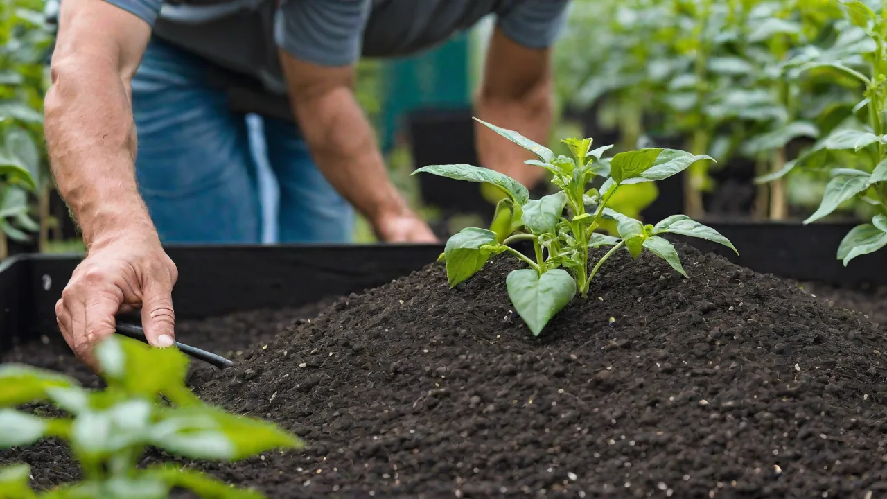 How to Use Organic Mulch to Improve Pepper Plant Growth